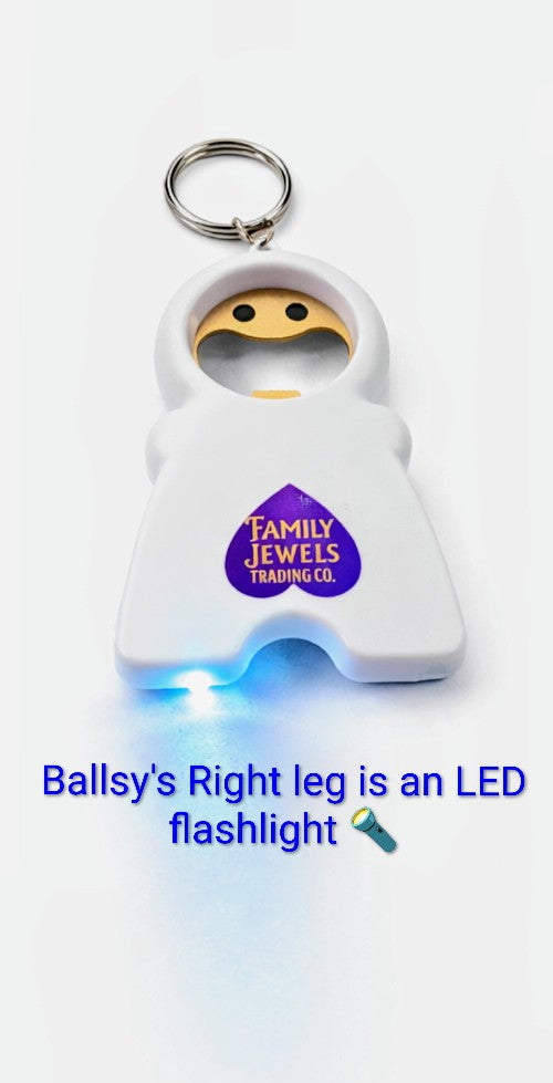 Mr. Ballsy Keychain