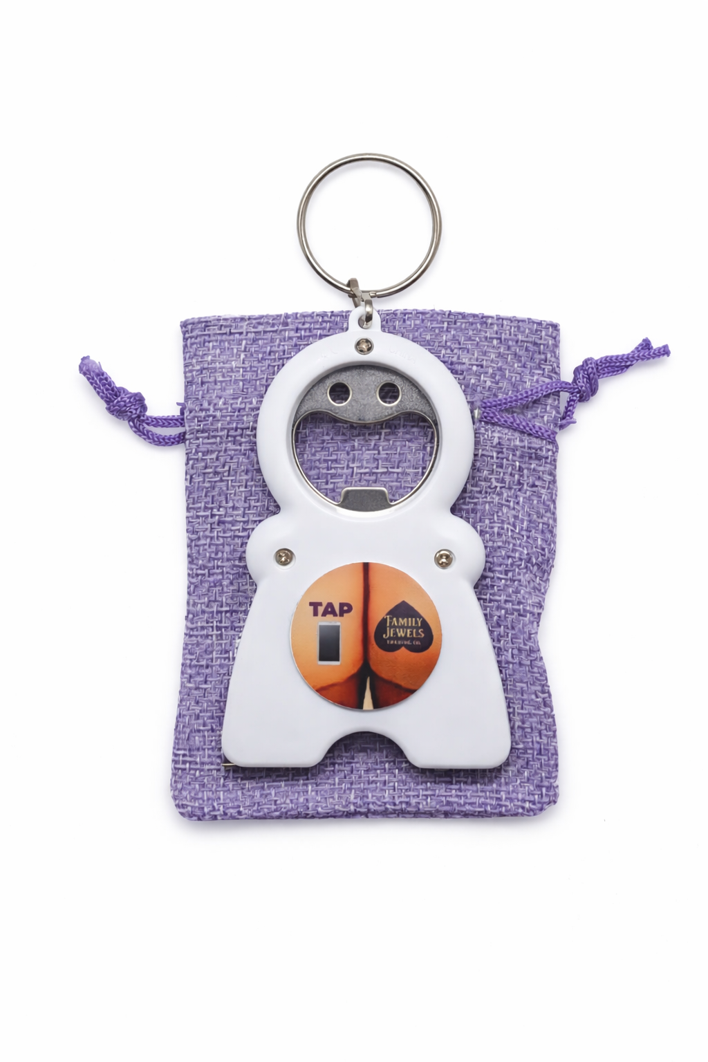 Mr. Ballsy Keychain