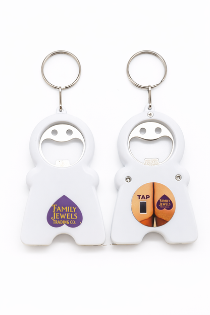Mr. Ballsy Keychain